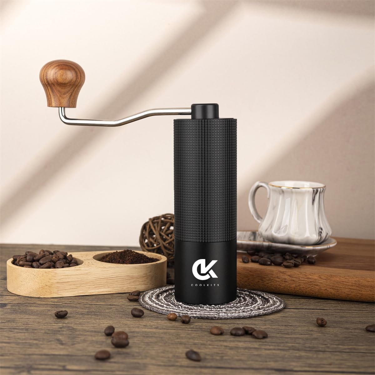 COOLKITS Manual Coffee Grinder