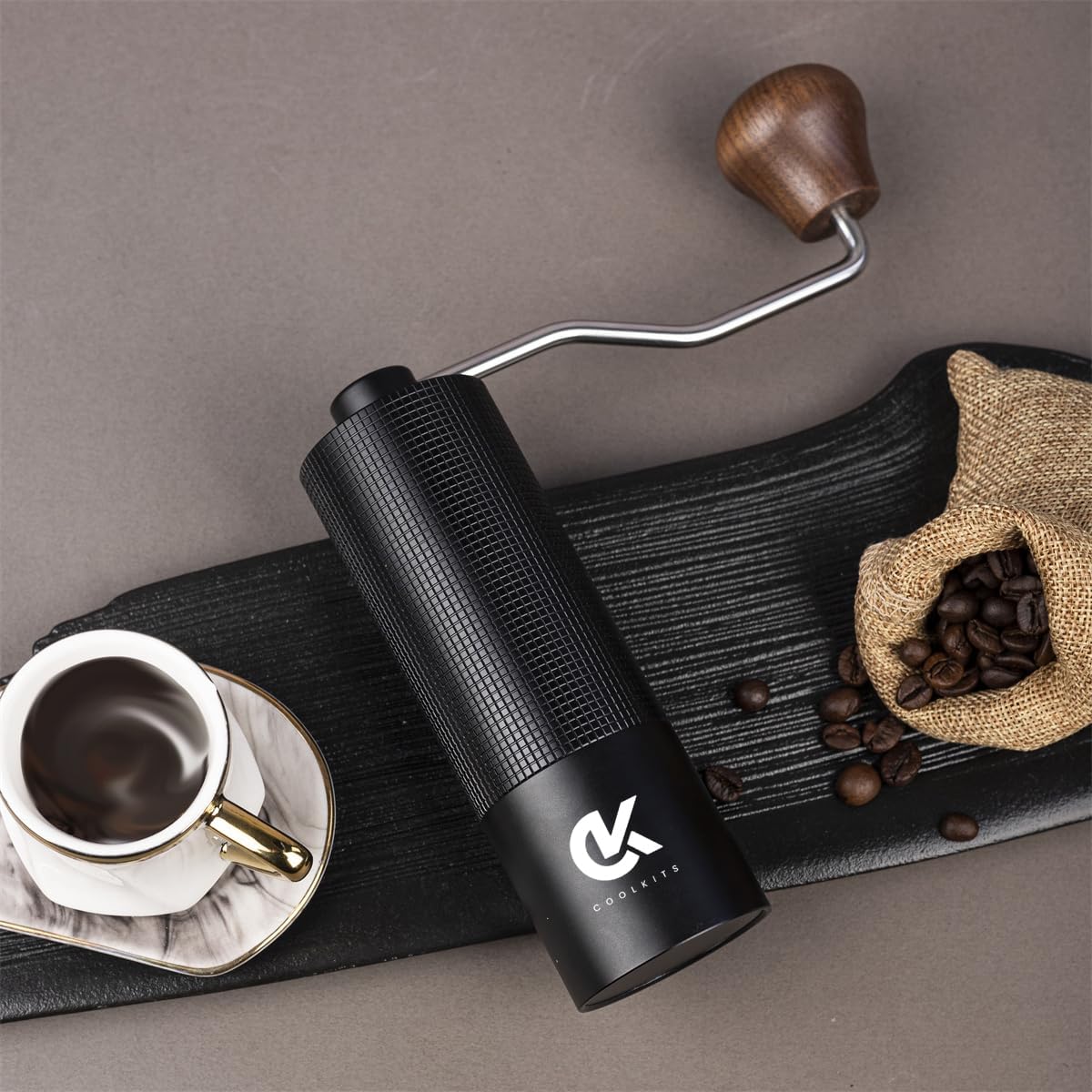 COOLKITS Manual Coffee Grinder