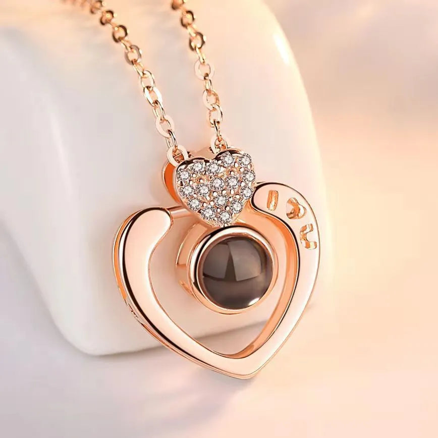 COOLKITS Heart Shaped Necklace with cute box