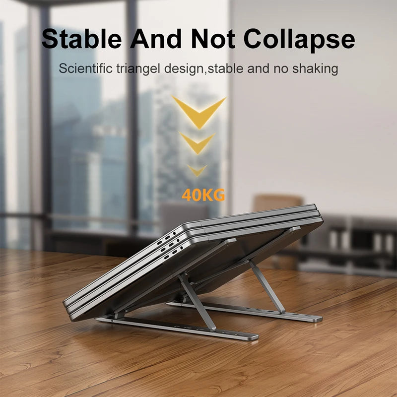 COOLKITS Adjustable Aluminum Laptop Stand