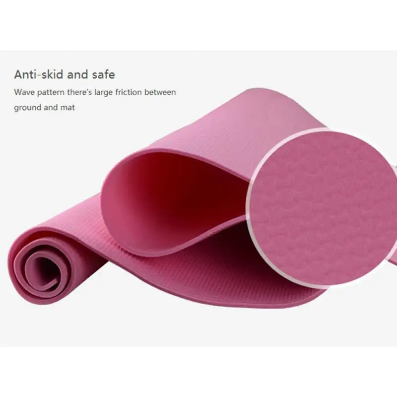 COOLKITS 4mm Anti Slip Yoga Mat