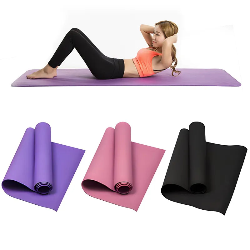 COOLKITS 4mm Anti Slip Yoga Mat