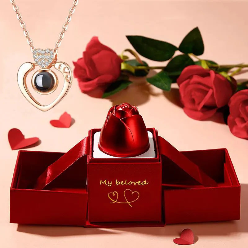 COOLKITS Heart Shaped Necklace with cute box