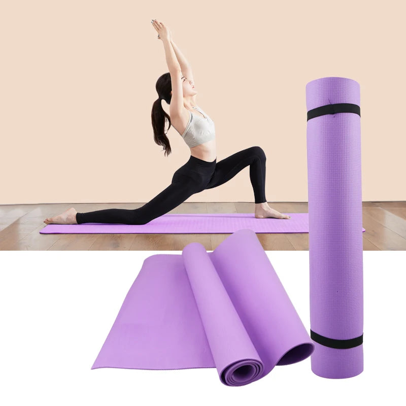 COOLKITS 4mm Anti Slip Yoga Mat